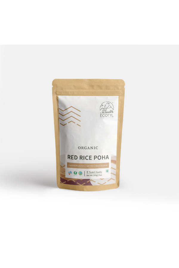 Ecotyl Organic Red Rice Poha - 250 g